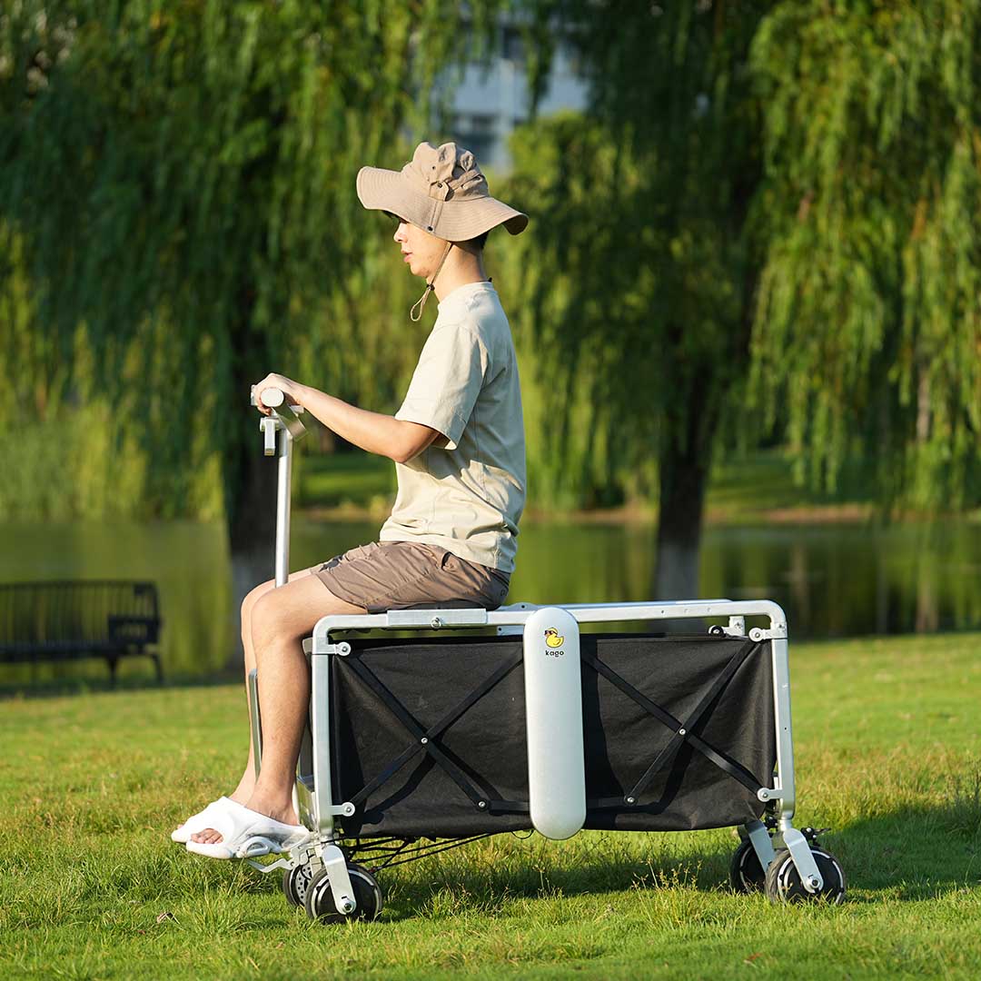 The Rideable Wagon That Follows You