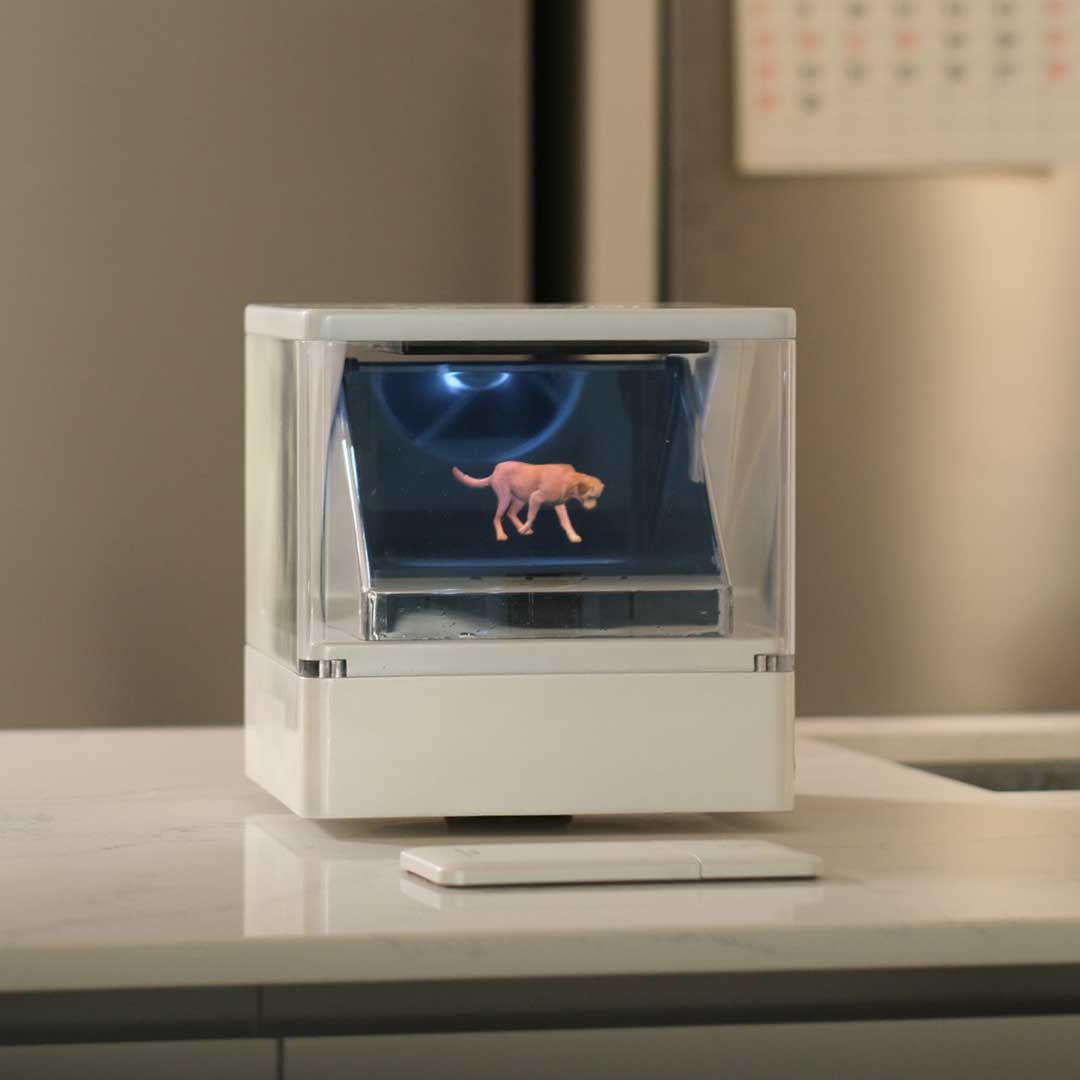 Experience Lifelike Pet Holograms at Home