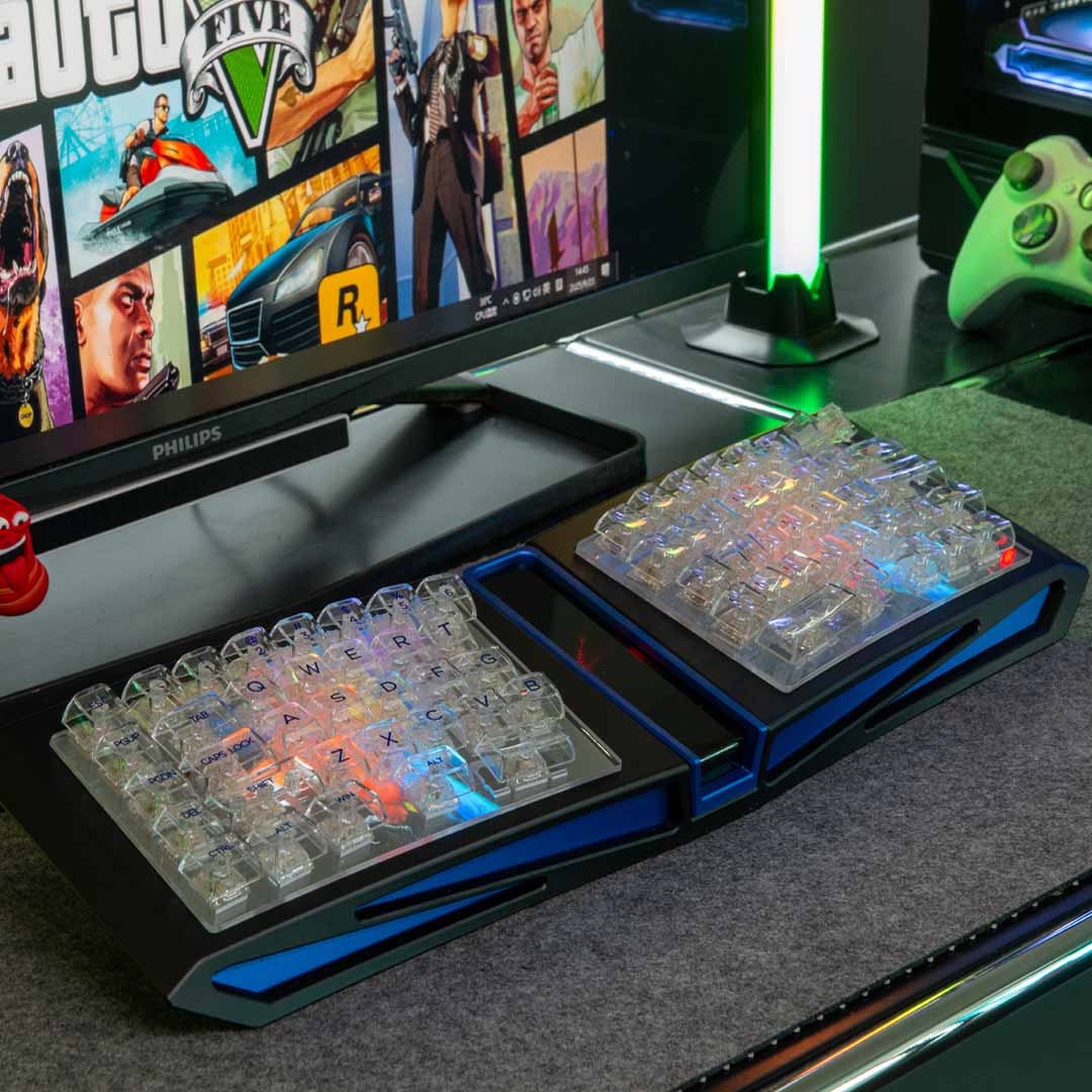 The Hall-Effect Keyboard With IPS Display