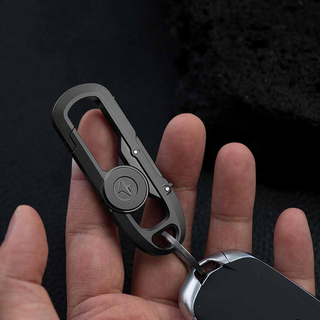 3-Level Security Titanium Keychain