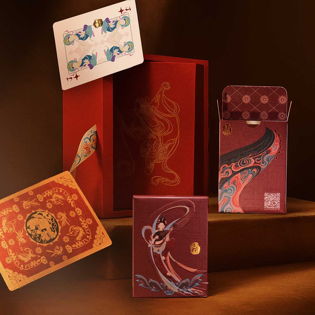 Dunhuang Mural Art Meets Premium Cardistry in One Deck
