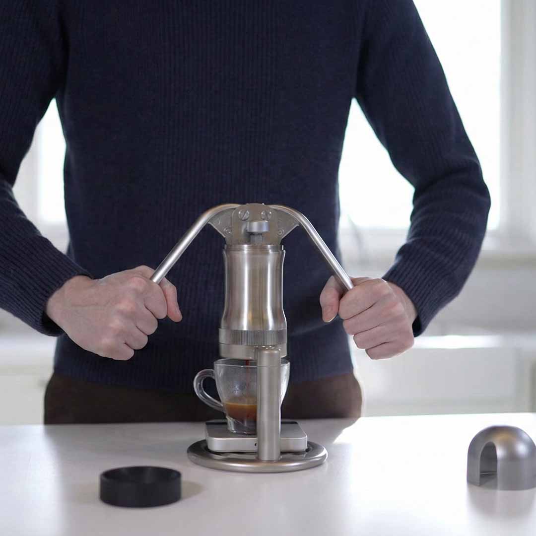 All-Metal 9-Bar Lever Espresso