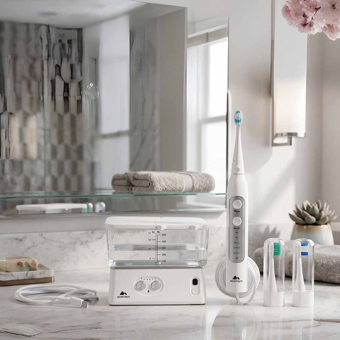 2-In-1 Sonic Flossing Toothbrush