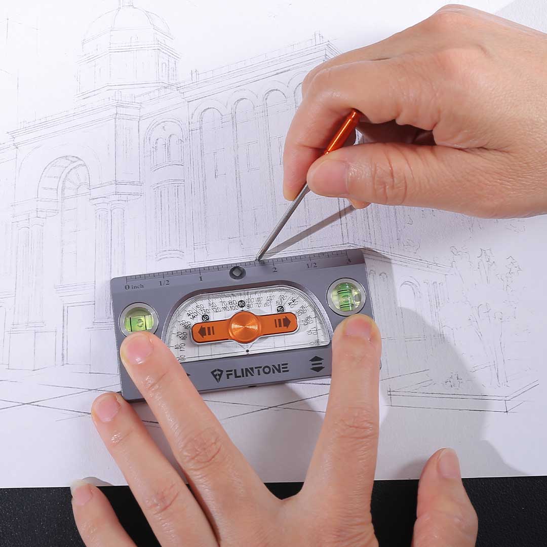 Titanium Ruler With 9 Pro Functions