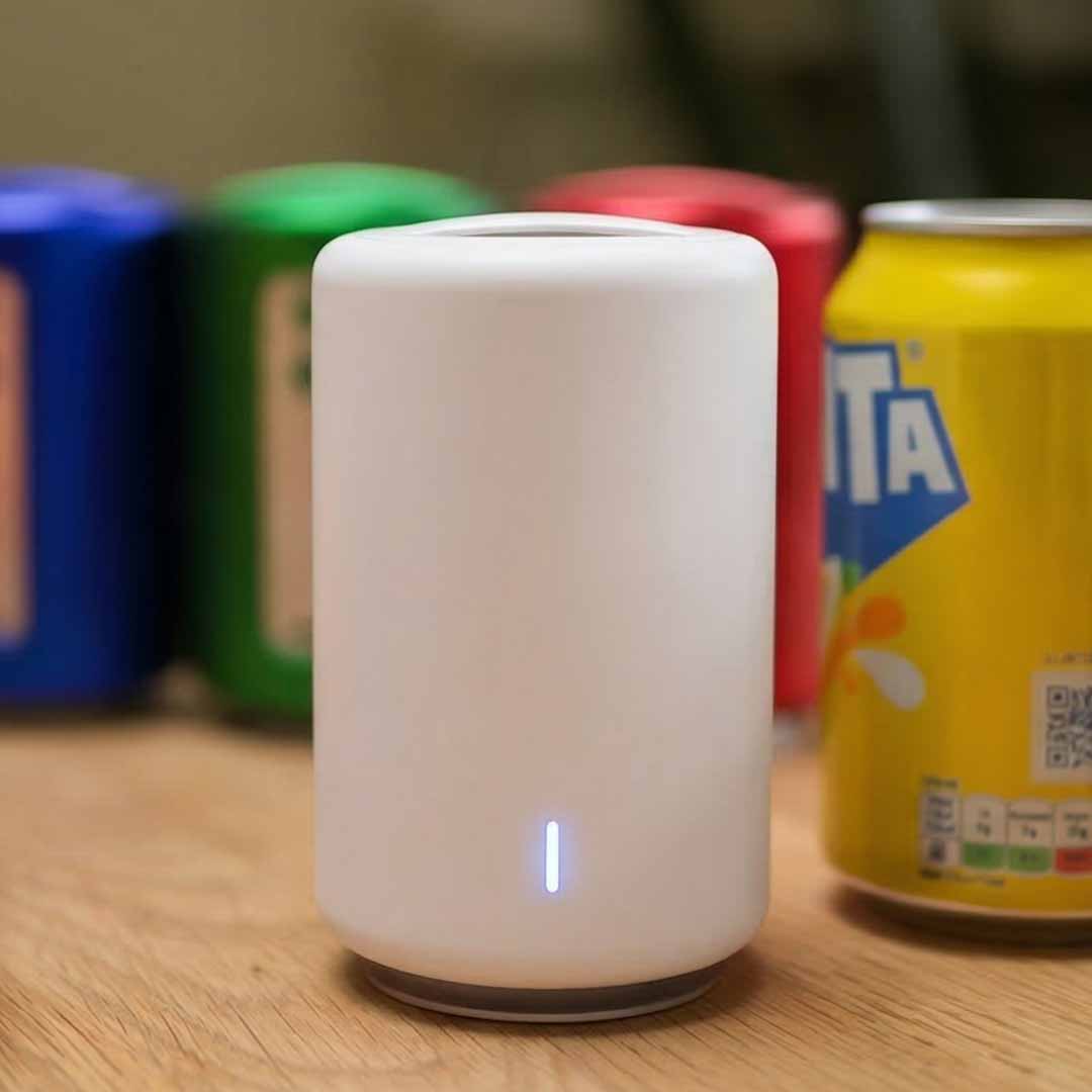 The Fridge Purifier As Compact As A Soda Can