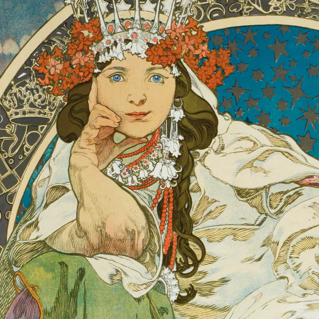 Mucha's Le Pater, Full-Scale 12x16