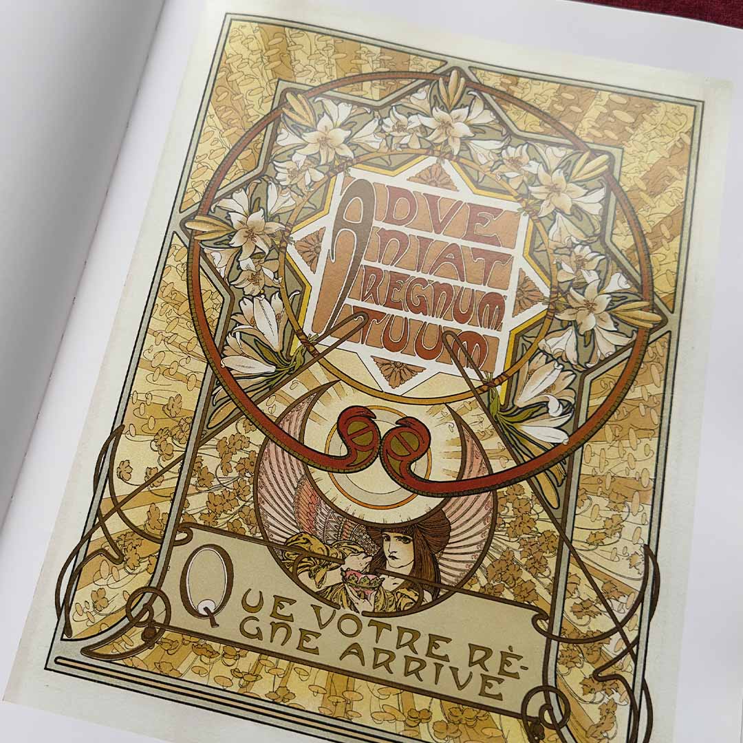 Mucha's Le Pater, Full-Scale 12x16