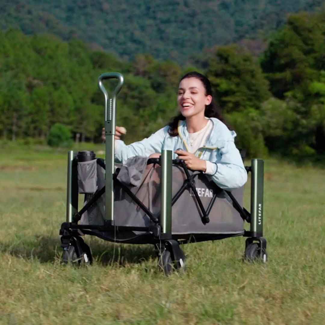 500W Smart Wagon With Hands-Free Control