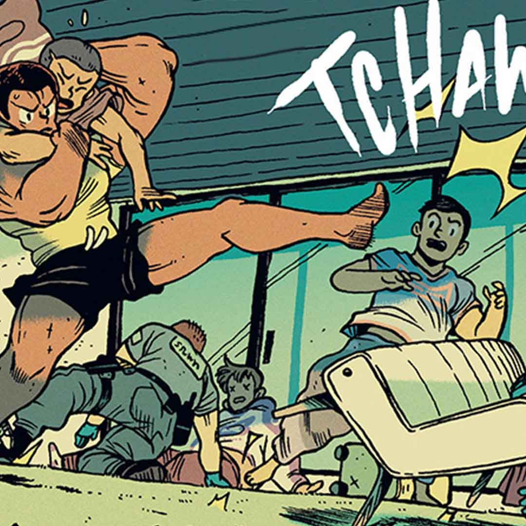 Teen Luchadora In The MFKZ Underworld