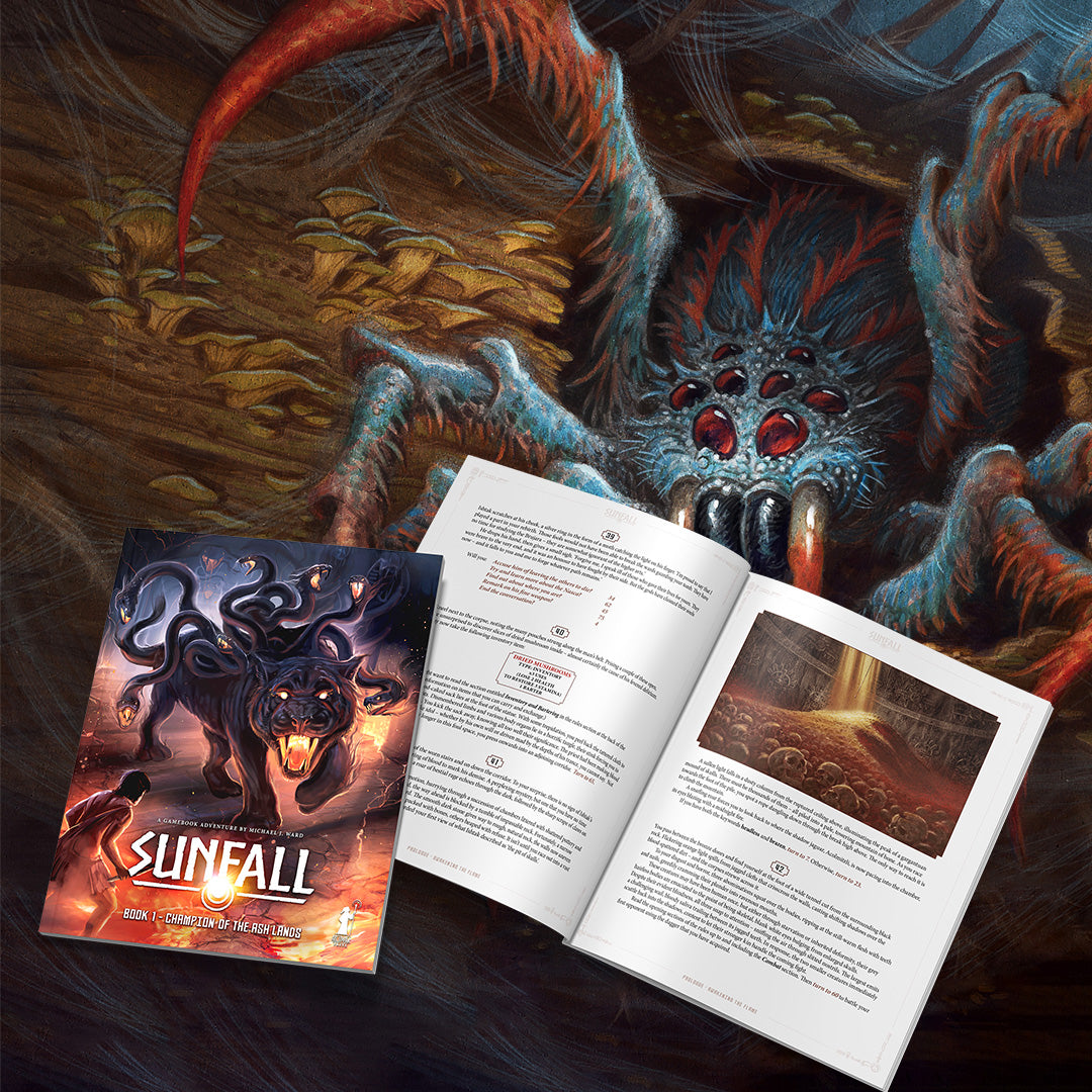 Aztec Myth Solo RPG Gamebook Series