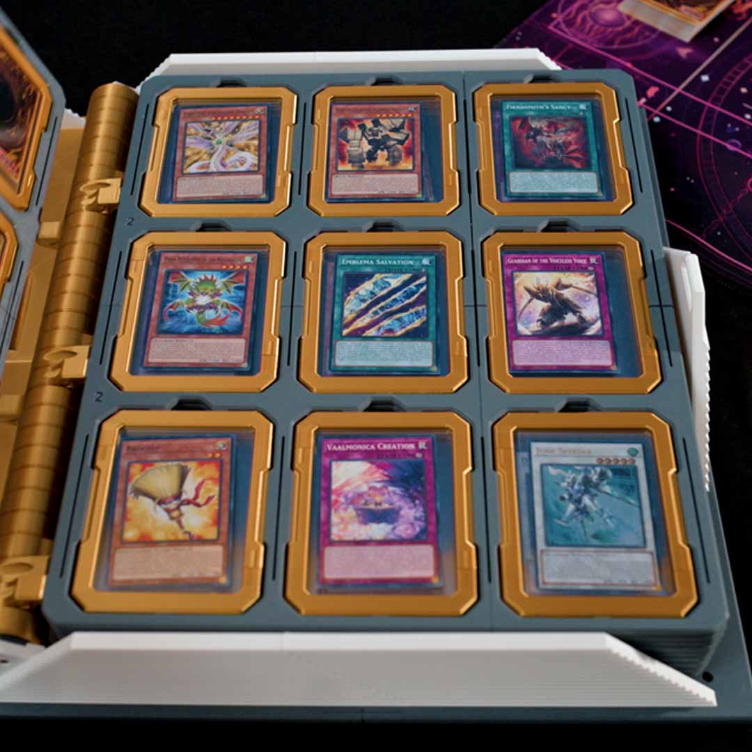 3D-Printable Binder For Trading Cards