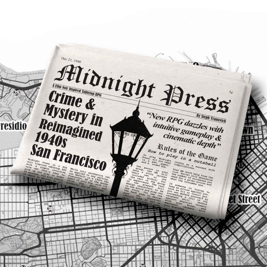 The Ultimate Detective Noir TTRPG