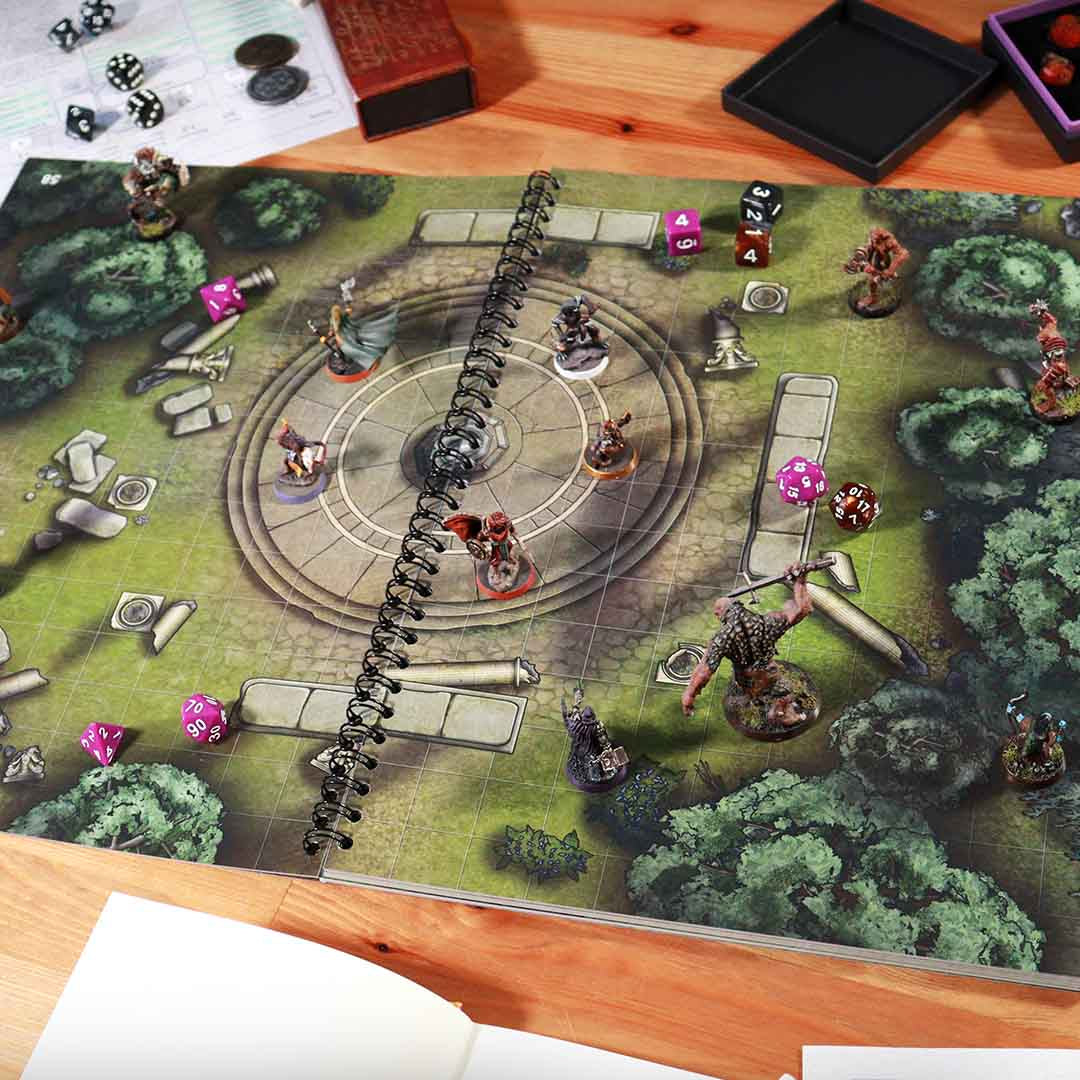 Hand-Drawn, Fully Customizable Maps For Tabletop Gaming