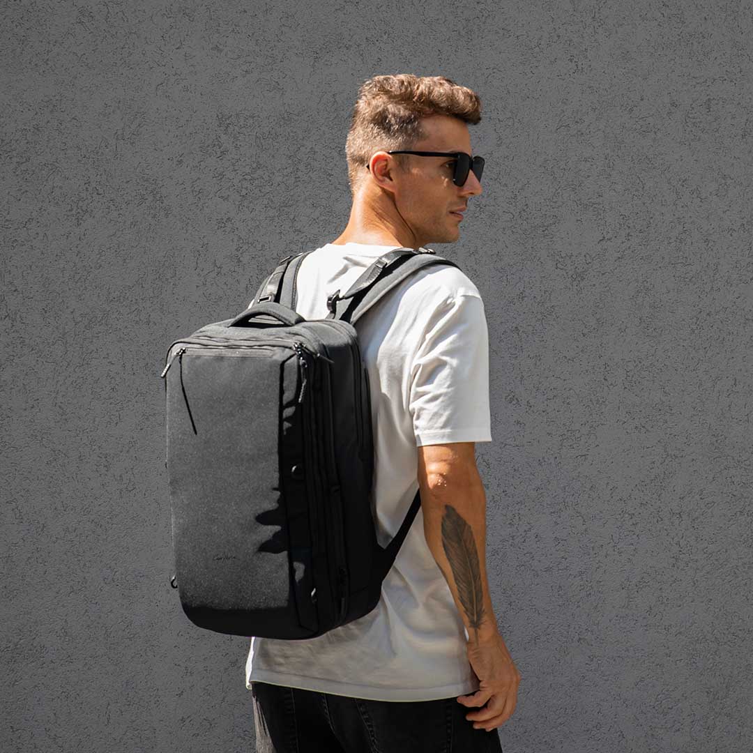 The Backpack That Triples Capacity