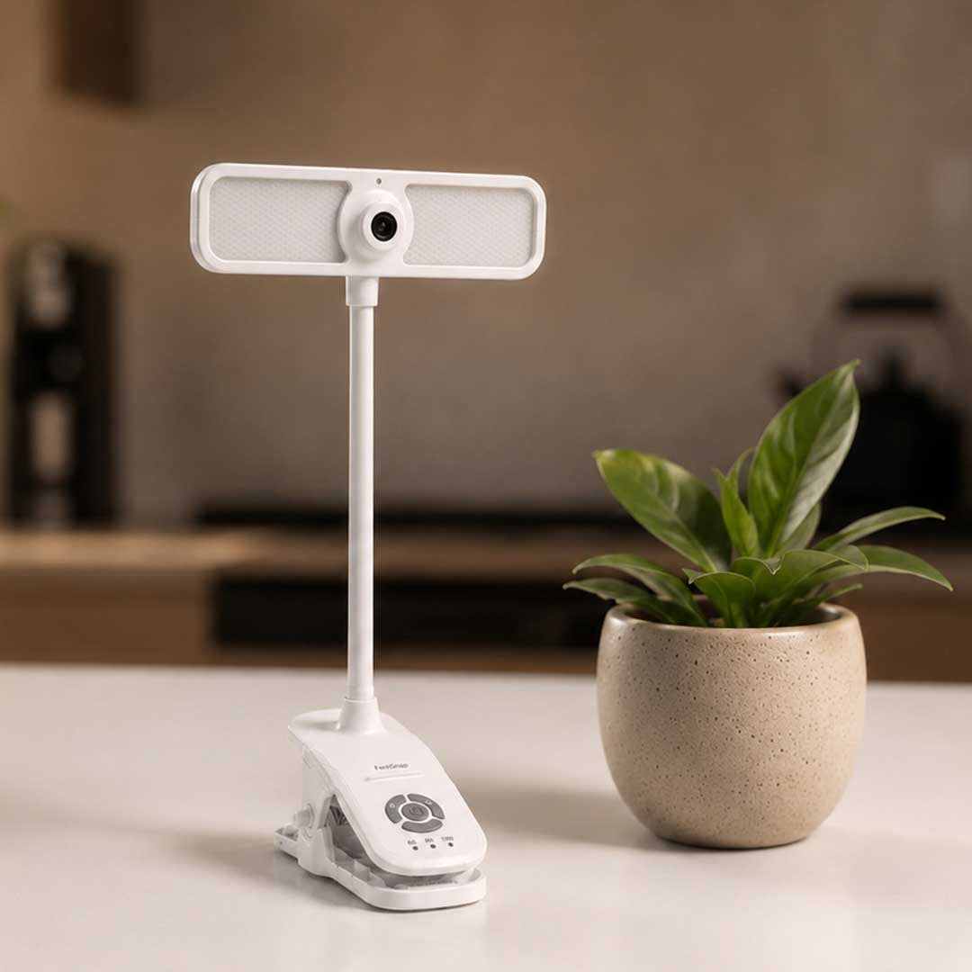AI Plant Time-Lapse Grow Light Camera