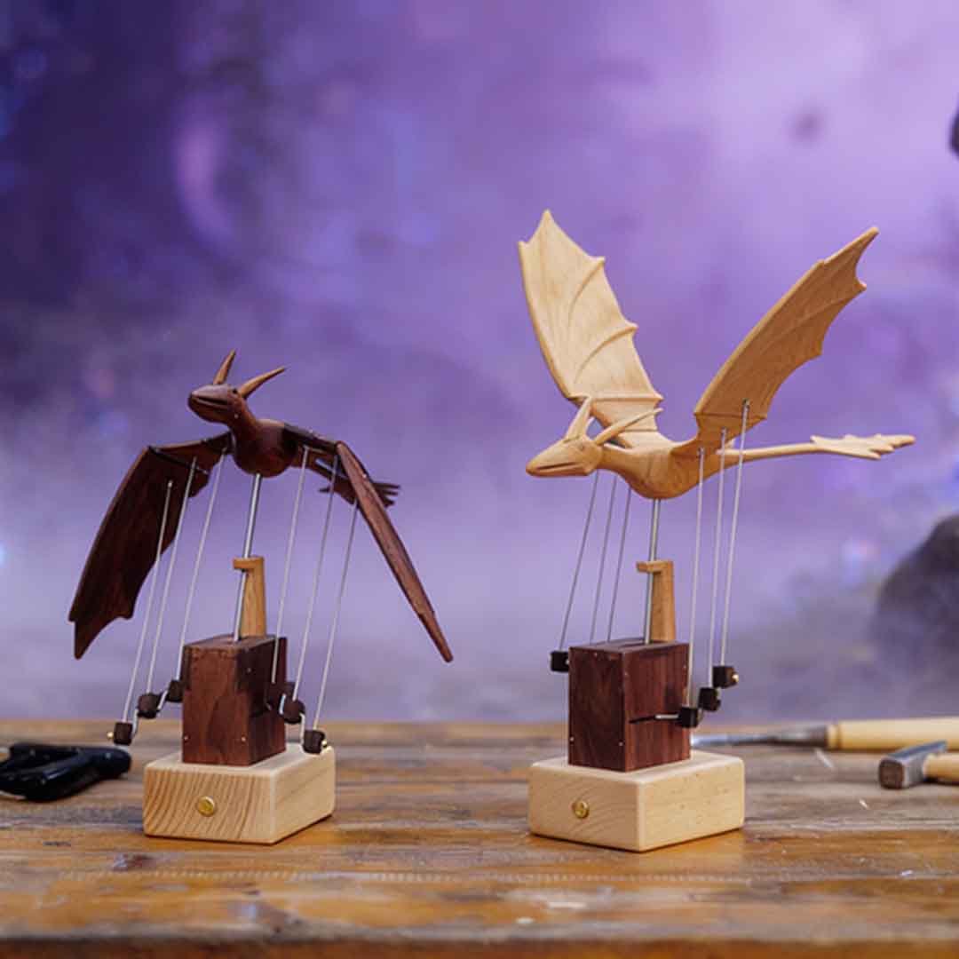 A Handcrafted Kinetic Dragon For Everyday Calm π