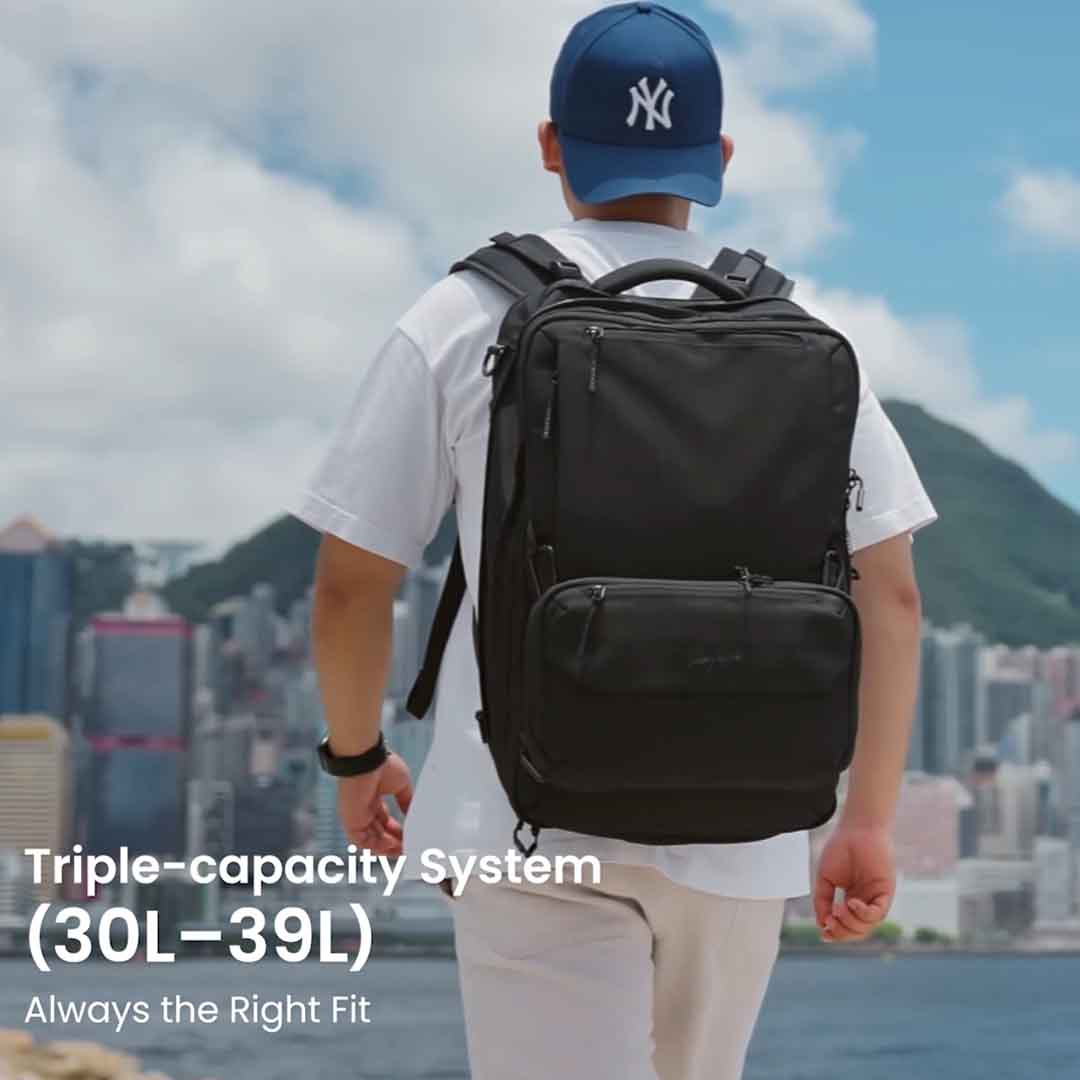 The Backpack That Triples Capacity