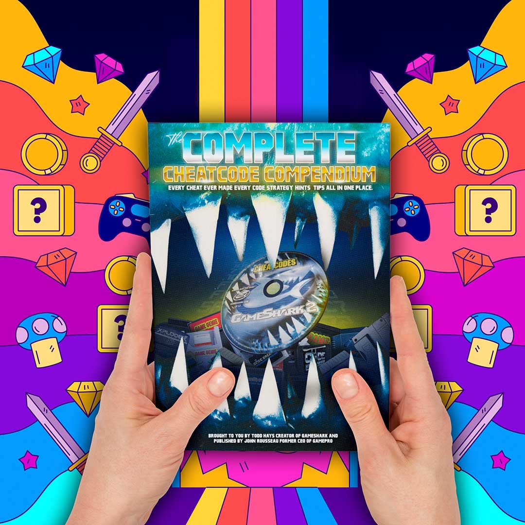 GameShark Codes Book + 500 In Vault