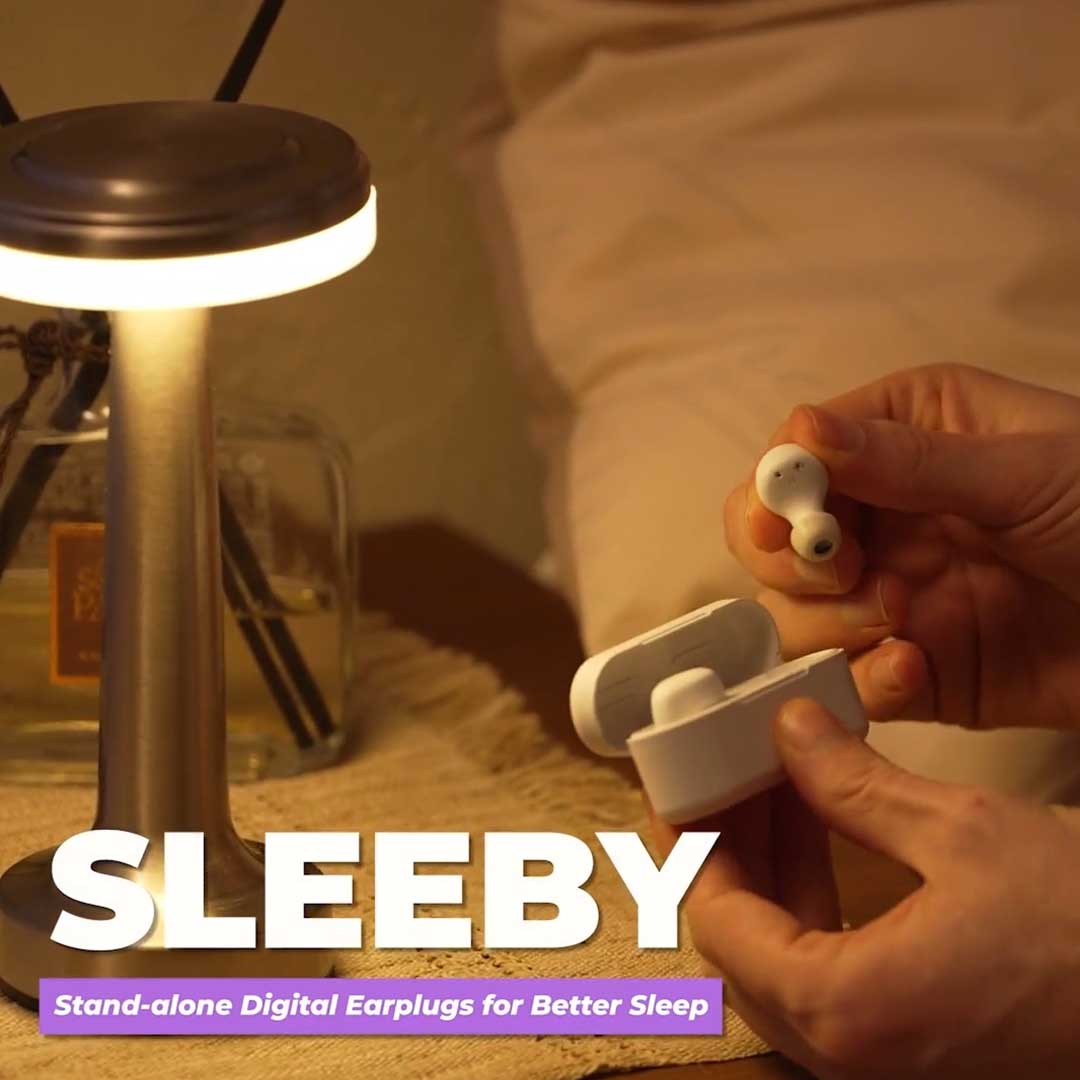 Stand-Alone Earplugs With Binaural Beats