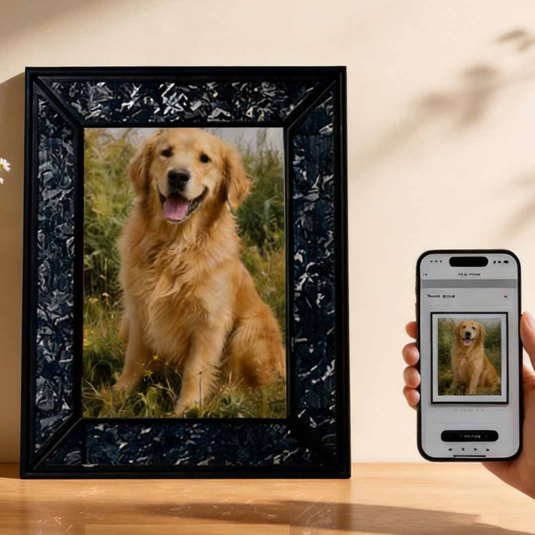 Self-Charging Color E-Ink Canvas Art