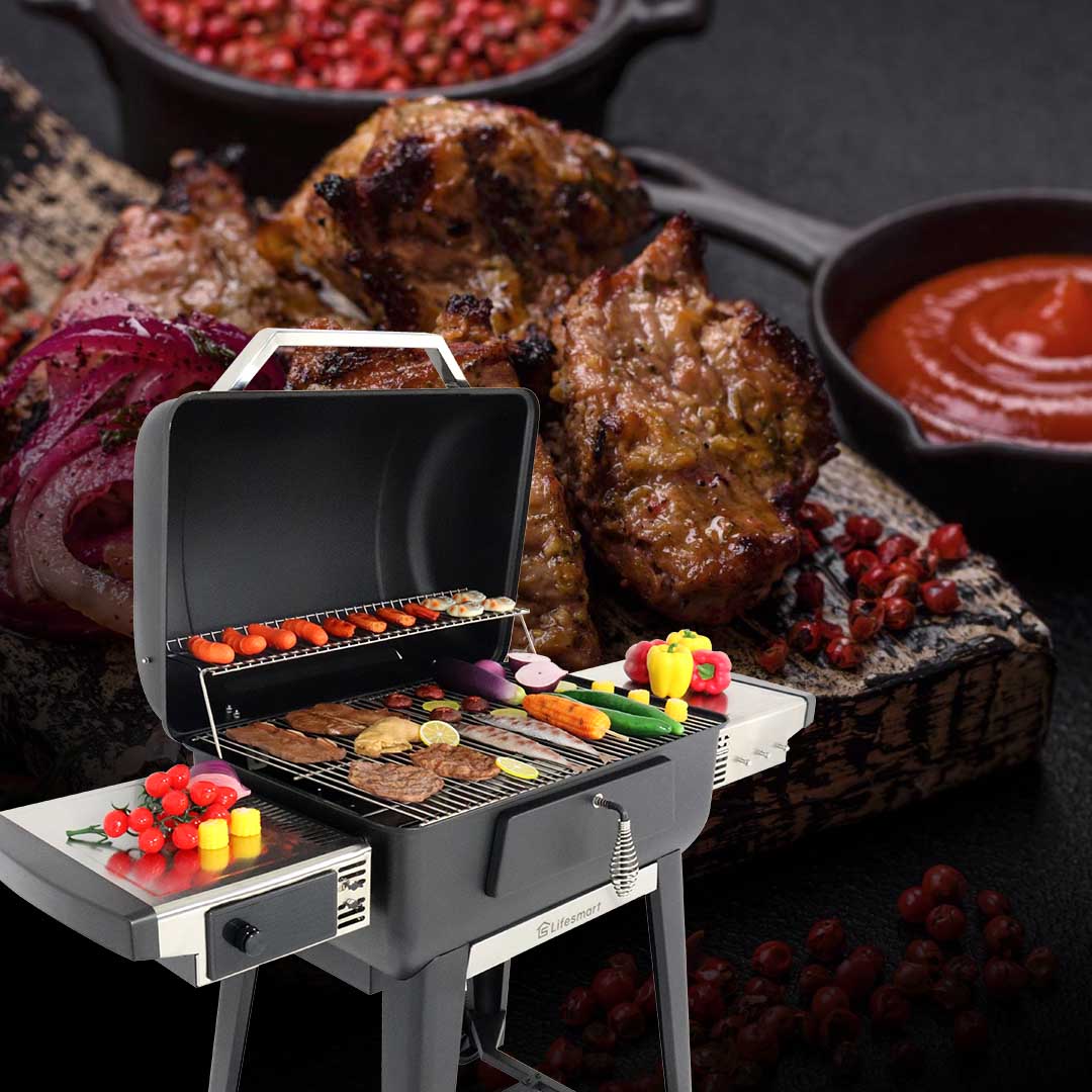 One-Click Charcoal, Oven-Precise Control