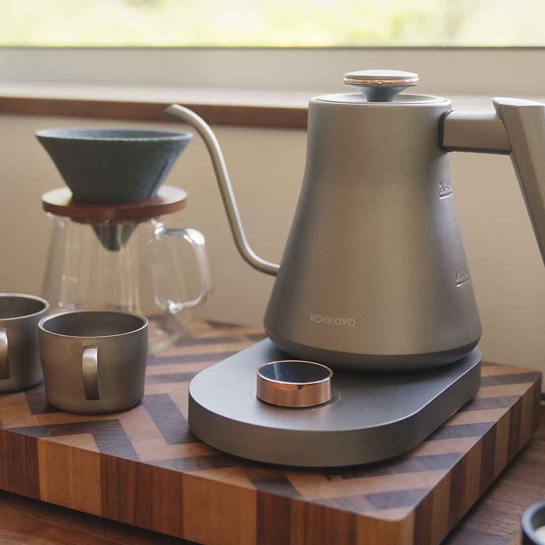 Titanium Gooseneck Kettle With ± 1 °C Control