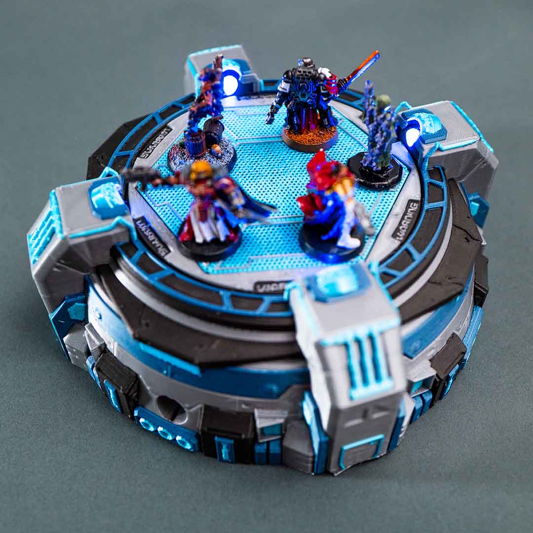 3D-Printable Rotating Figure Stand