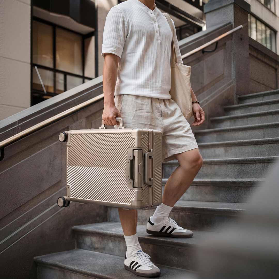 Titanium Carry-On, Splash-Proof Shell