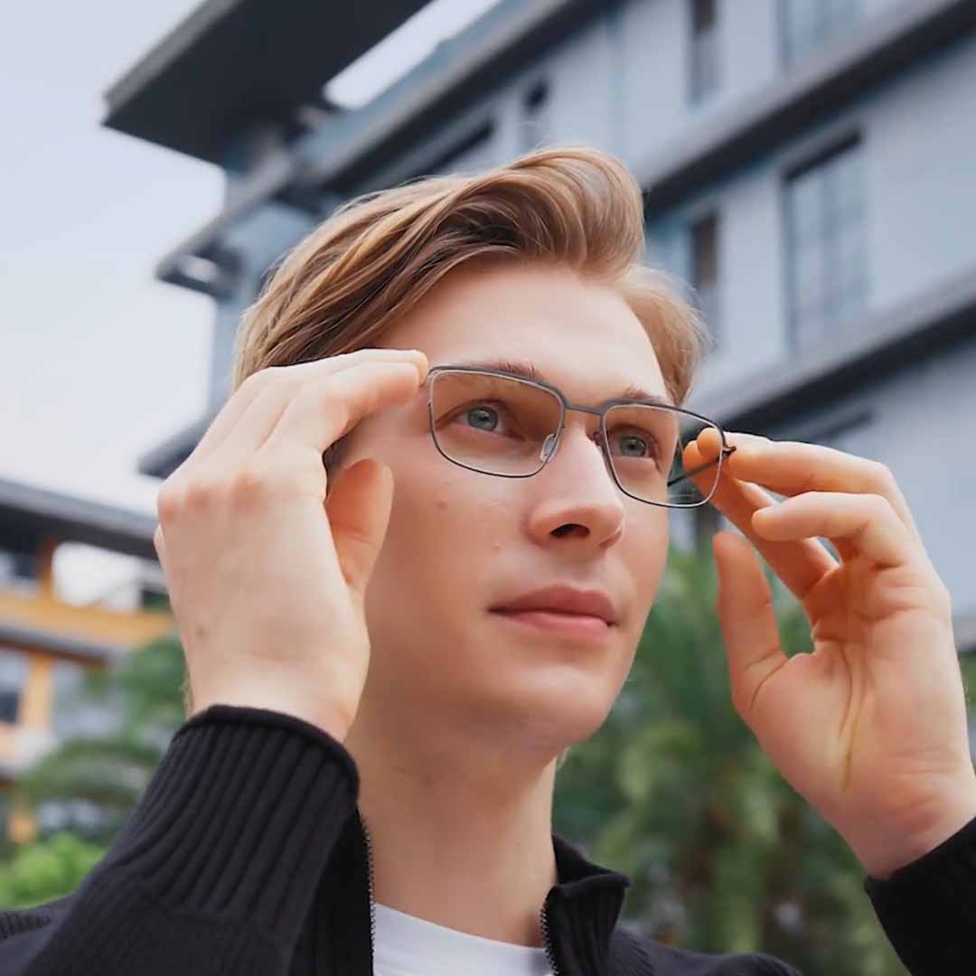180° Flex Titanium, Feather-Light Glasses