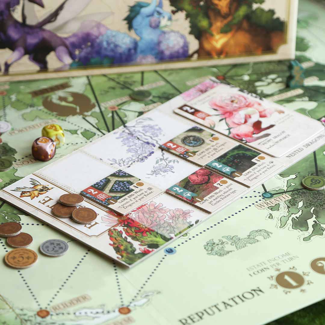 A World Of Floral Dragons Awaits