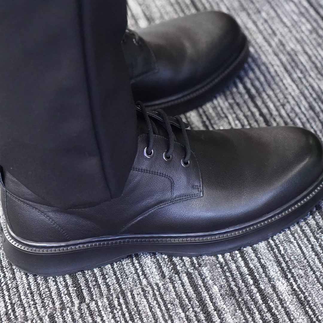 Leather Shoes With Active Airflow