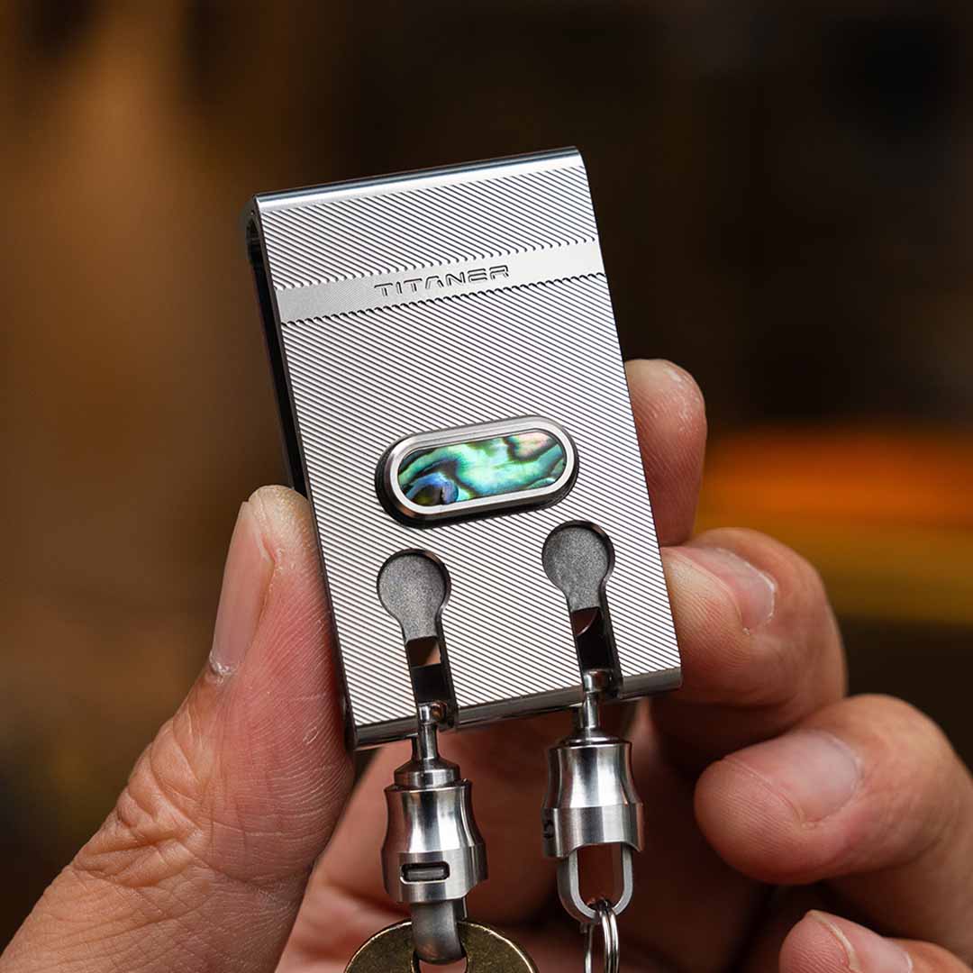 A Titanium Keychain Built For EDC