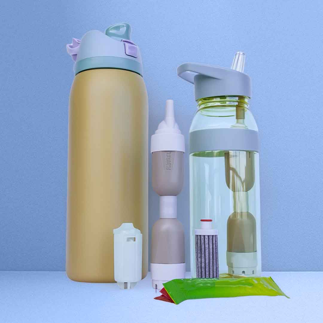 Filter. Flavor. Fit. All in One Straw