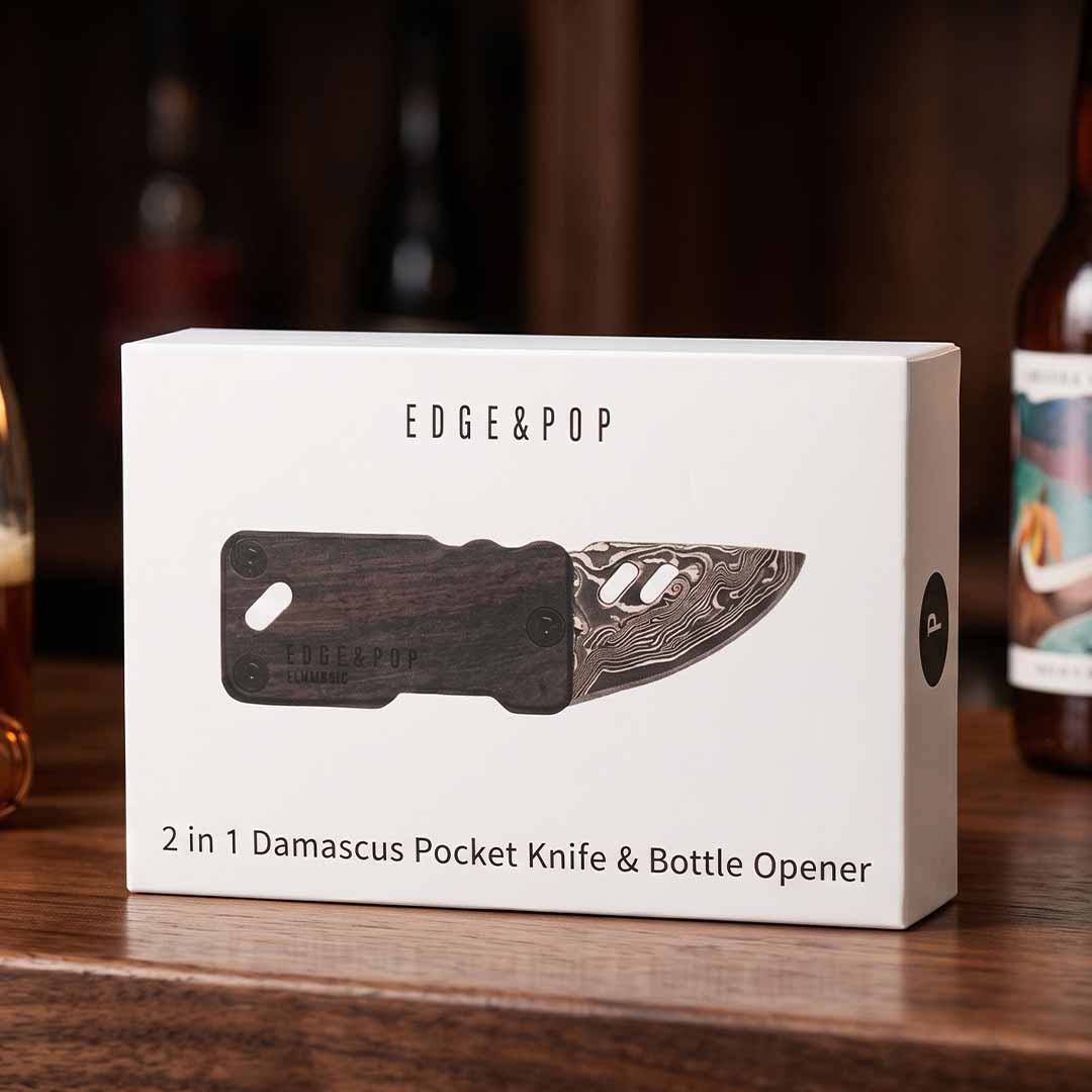 3-In-1 Damascus Pocket Tool