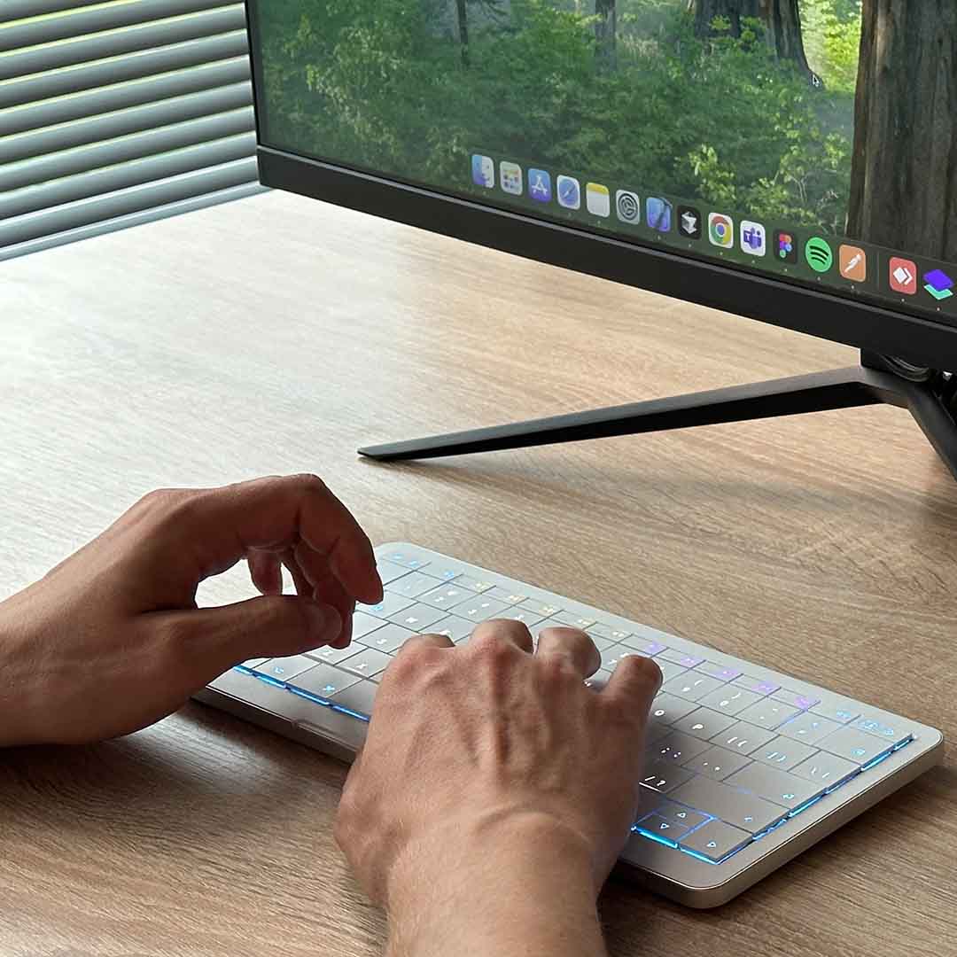 Type, Swipe, Scroll On One Surface