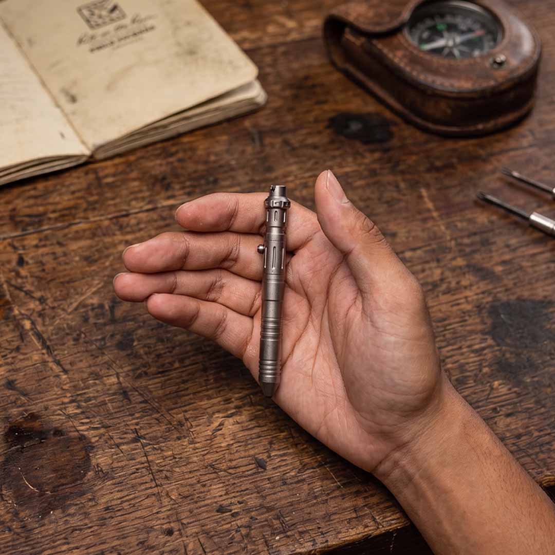 Titanium Quick-Release Mini Pen