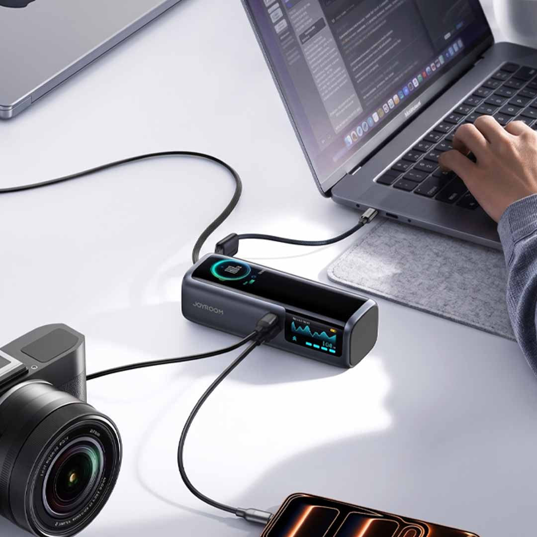 240W Dual Display Power Bank, 25,000mAh