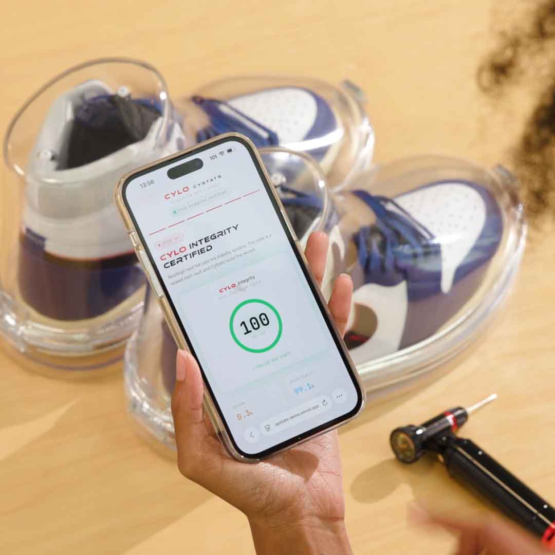 Air-Tight Sneaker Capsule With Smart Sensors