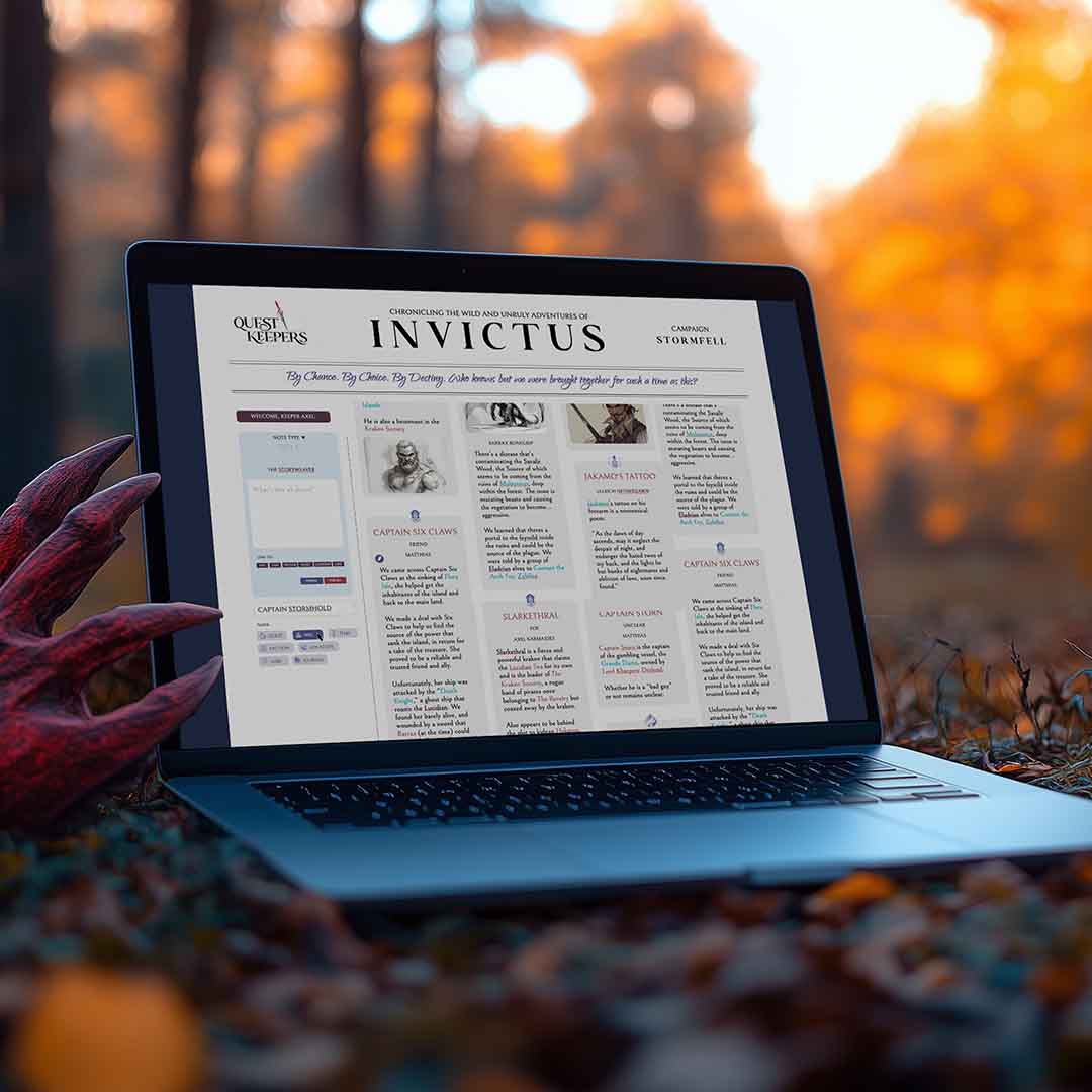 Effortless TTRPG Note-Taking for GMs and Players Alike