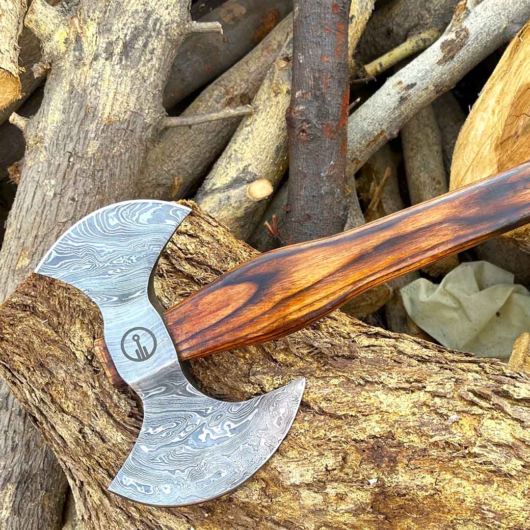 Handmade Damascus Outdoor Tool