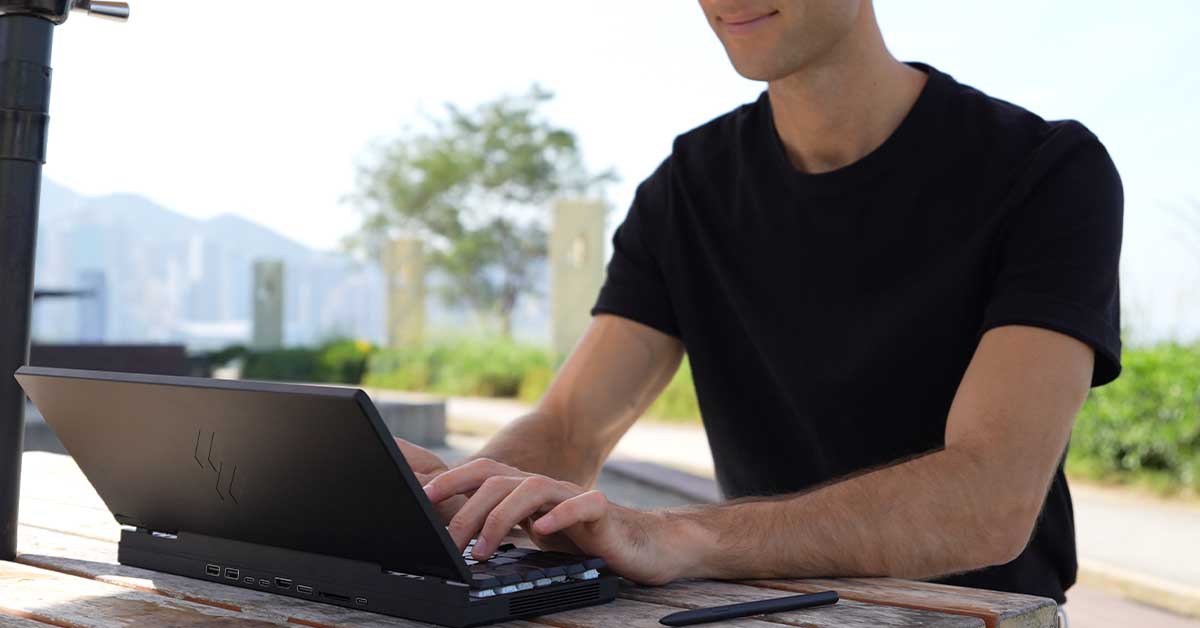 The Portable PC That Folds To Go