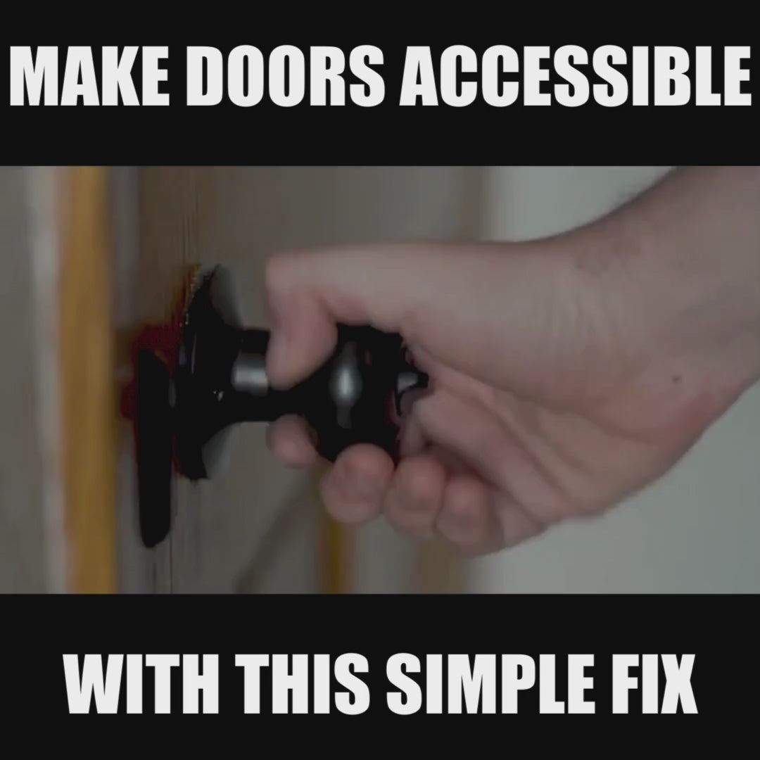 An Affordable Universal Design One-Touch Door Handle