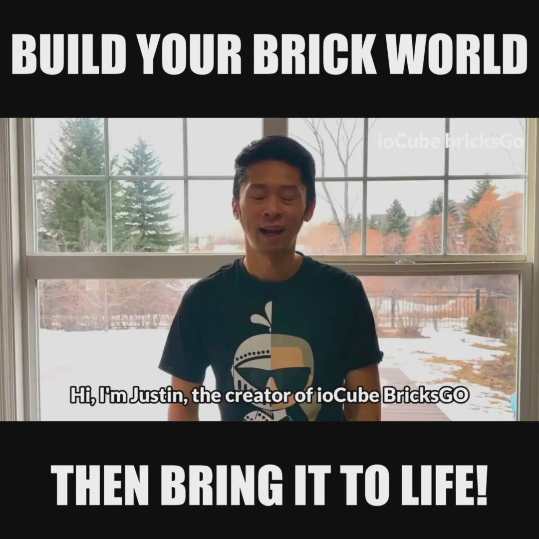 Watch Creativity Take Flight with Interactive Building Bricks