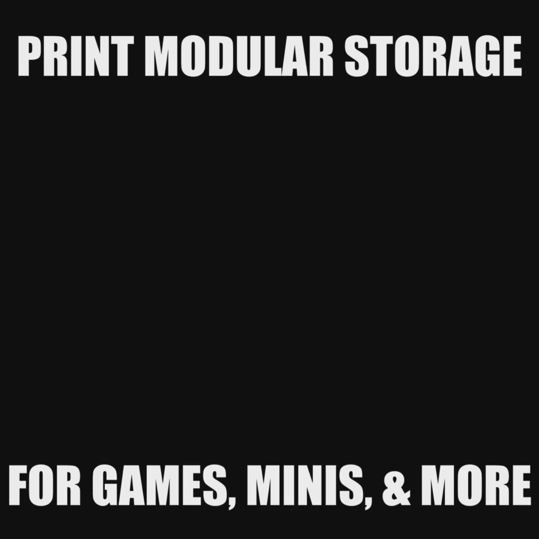 Create Your Own Modular Board Game Storage System