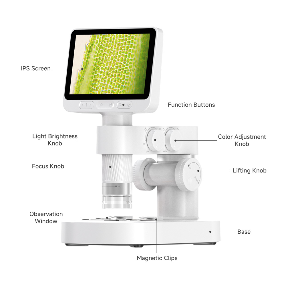 Darwin M2 - Professional-Grade Digital Microscope with 1600X Zoom
