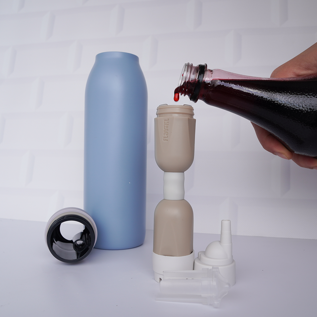 Filter. Flavor. Fit. All in One Straw