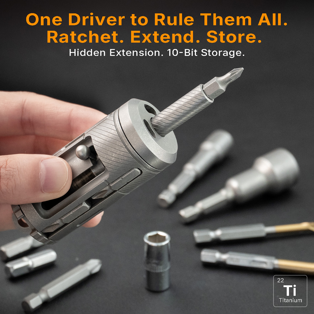 Revolver-Style 10-Bit Titanium Driver