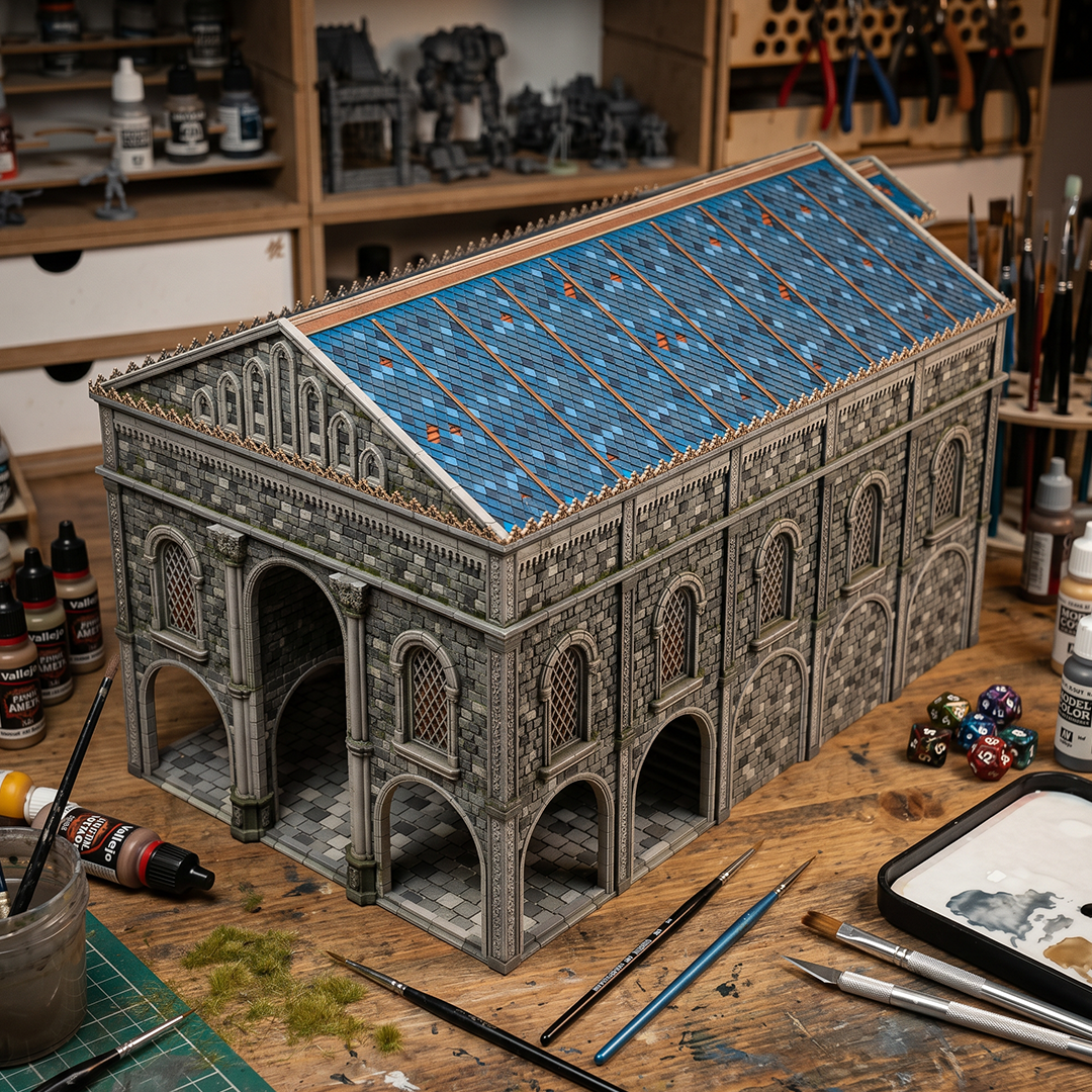 Multi-Color, Support-Free Gothic Assets
