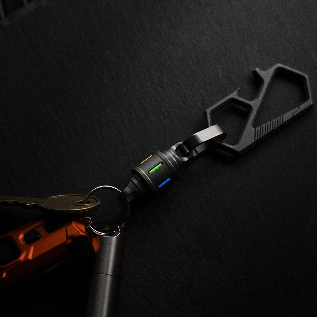 Titanium Quick-Release EDC Connector