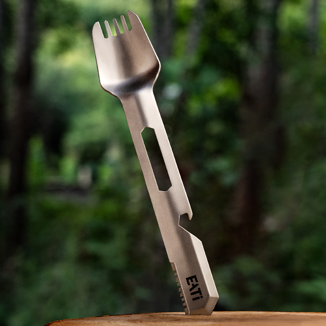 10-in-1 Titanium Adventure Utensil